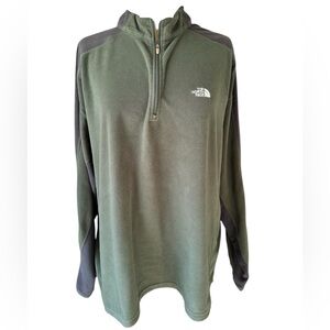Northface 1/4 fleece zip up pullover XL